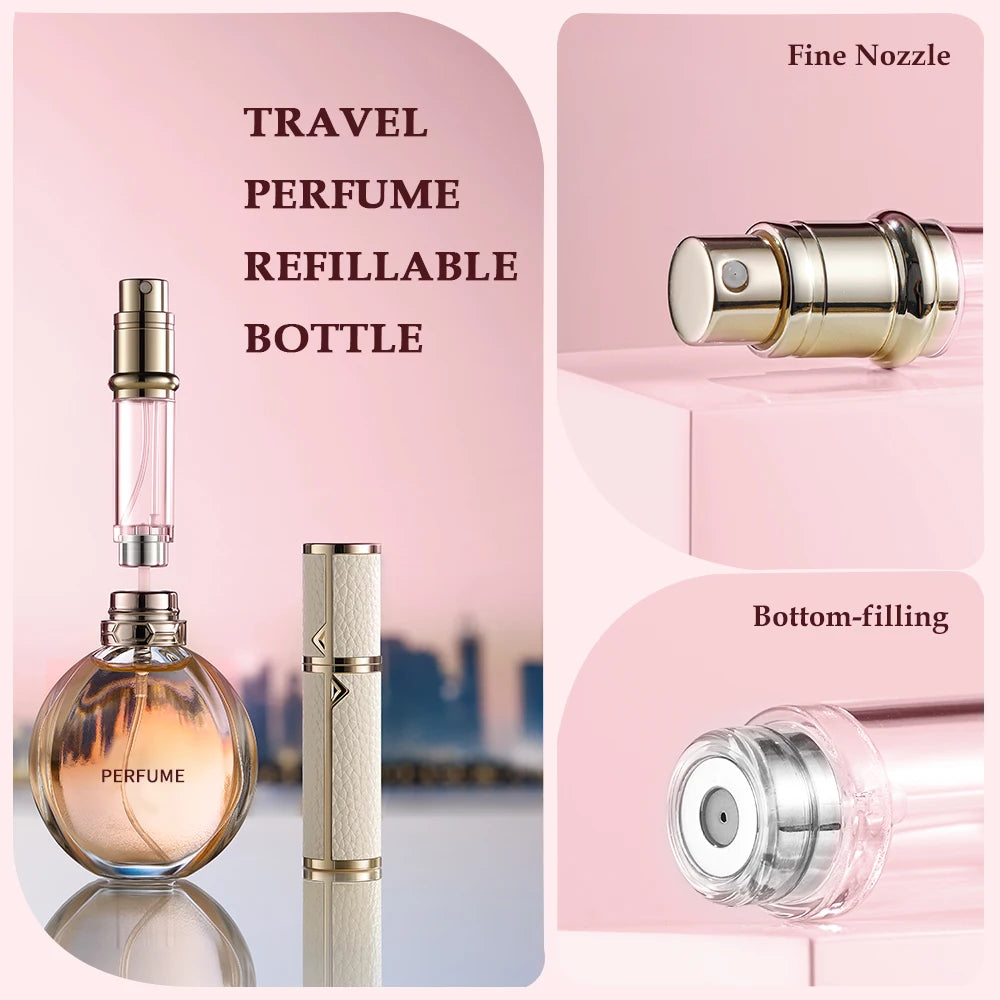 Eskal Leather material Refillable Perfume